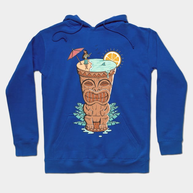 Tiki drink Hoodie by coffeeman